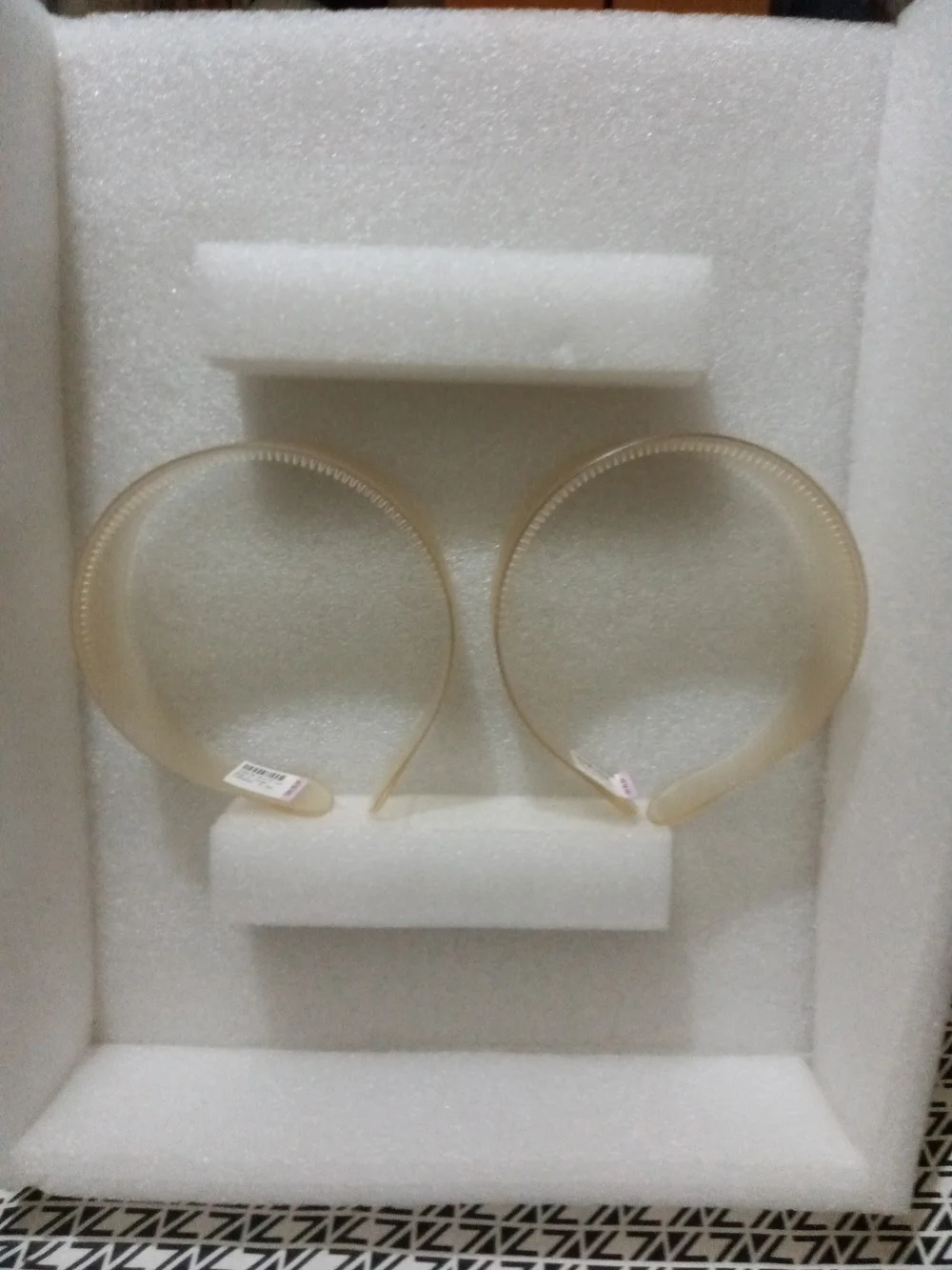 Beige Plastic Headband - Neutral Women’s Hair Accessory